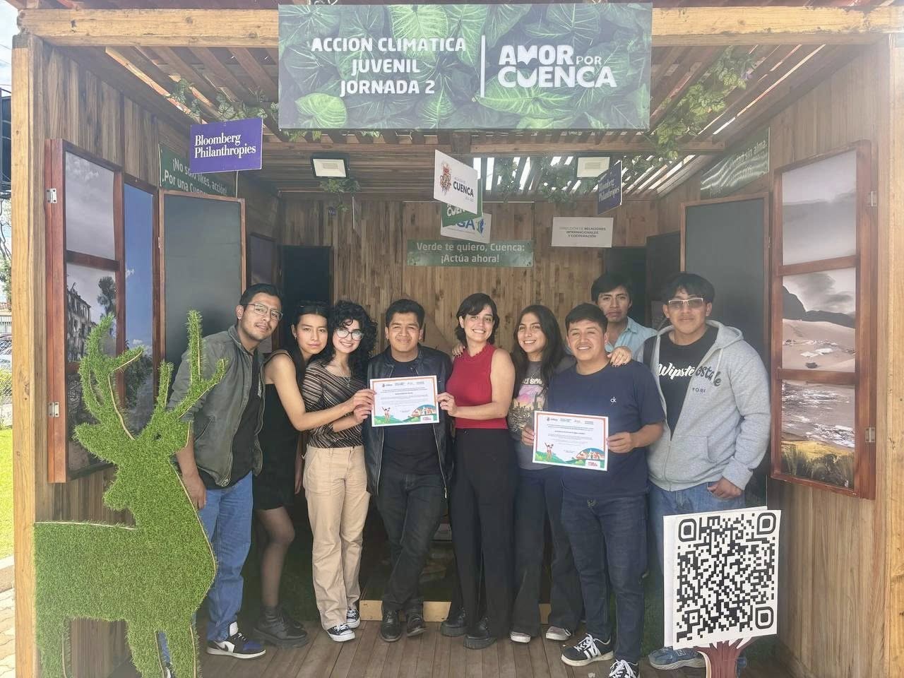 SWACH Youth Recognized for Leading Climate Action Initiatives in Cuenca