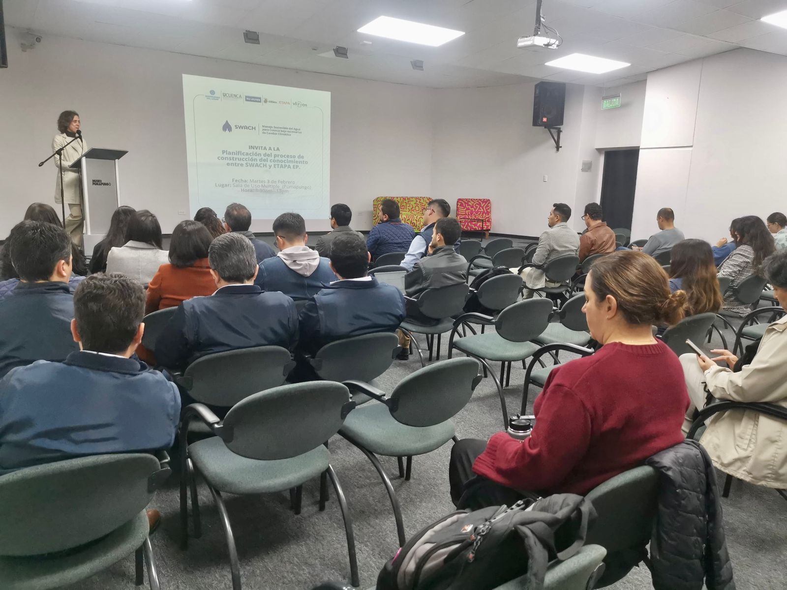 Taller de Planificación del Proceso de Construcción del Conocimiento SWACH fortalece la gestión del agua en Cuenca