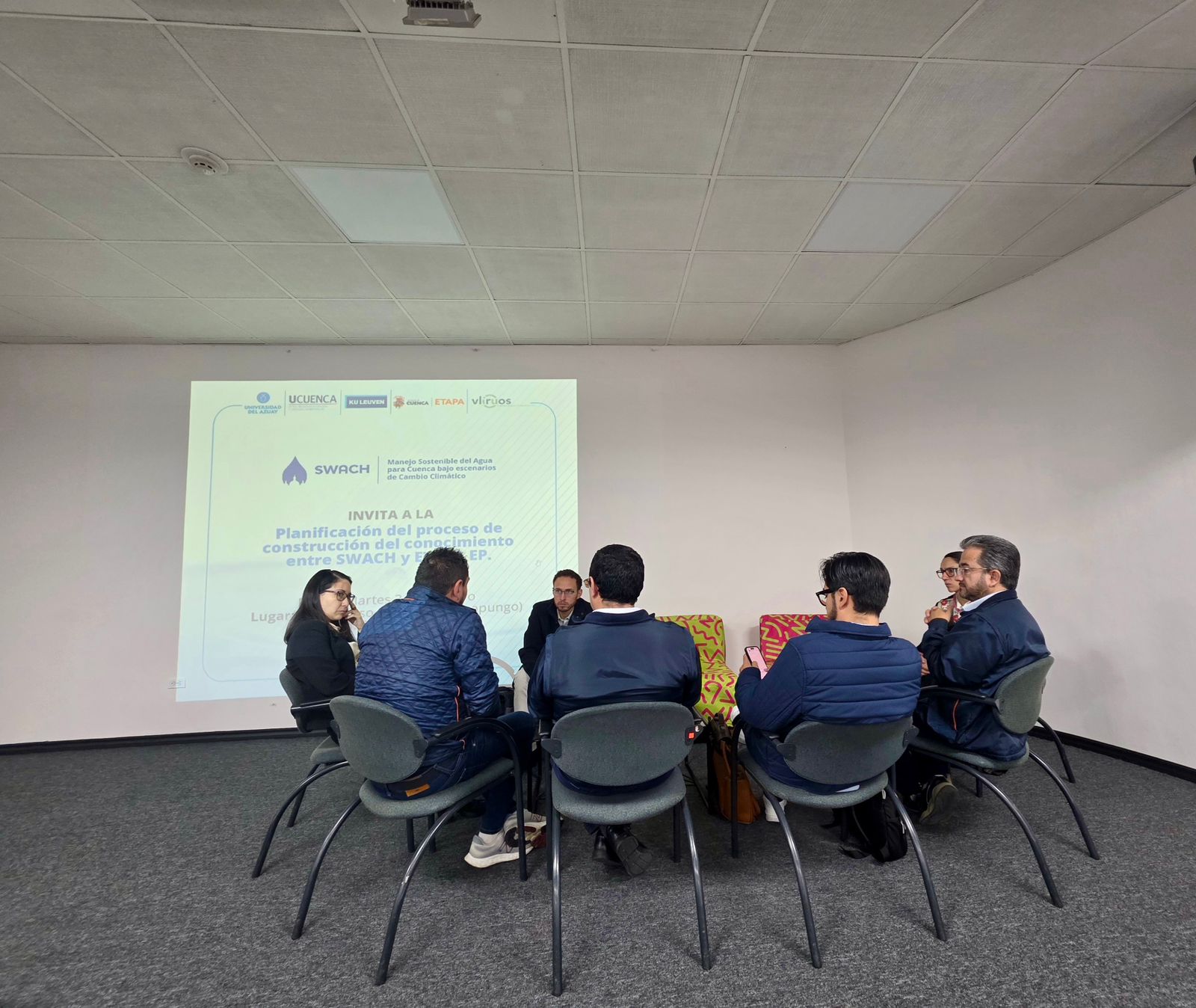 Taller de Planificación del Proceso de Construcción del Conocimiento SWACH fortalece la gestión del agua en Cuenca
